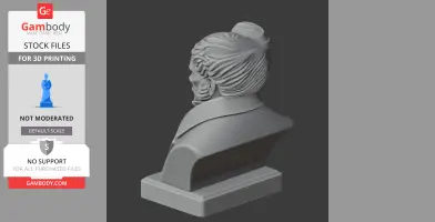 Arthur Schopenhauer Bust - Historical Warrior STL