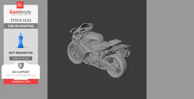 Aprilia RSV4 - Scale Vehicle STL