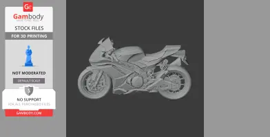 Aprilia RSV4 - Scale Vehicle STL