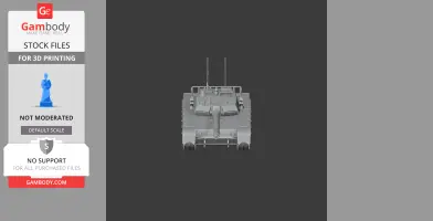 Al-Khalid tank - Tank Model STL