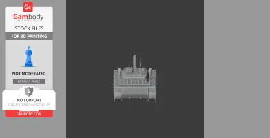 Al-Khalid tank - Tank Model STL