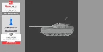Al-Khalid tank - Tank Model STL