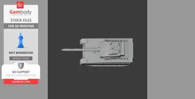 Al-Khalid tank - Tank Model STL