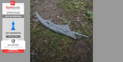 Destructive Torpor Monster Hunter Wilds - Cosplay Prop STL