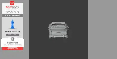 Aston Martin DB5 - Scale Vehicle STL
