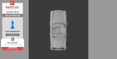 Aston Martin DB5 - Scale Vehicle STL