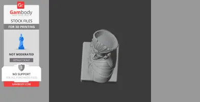 Atahualpa Bust - Historical Warrior STL
