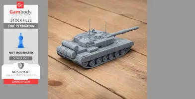 Arjun tank - Tank Model STL