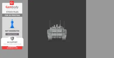 Arjun tank - Tank Model STL