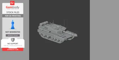 Arjun tank - Tank Model STL