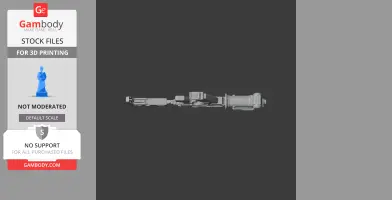 Divinded We Stand cyberpunk 2077 - Cosplay Prop STL