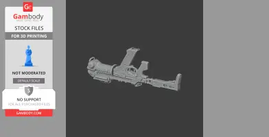 Divinded We Stand cyberpunk 2077 - Cosplay Prop STL