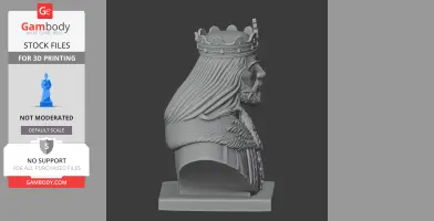 Boleslaw the Brave Bust - Historical Warrior STL