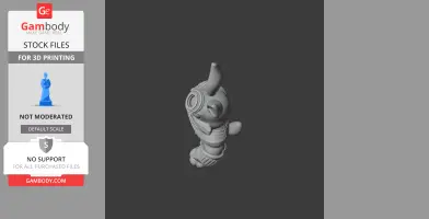 Bugs Bunny Thanos Ring Figure - Mashup Figure STL