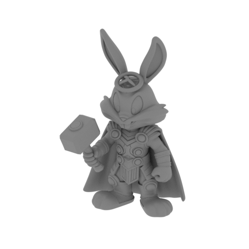 Bugs Bunny Thor Ring Figure.stl