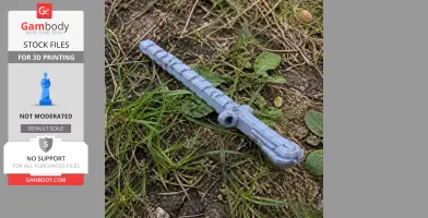 Electric Baton Alpha cyberpunk 2077 - Cosplay Prop STL