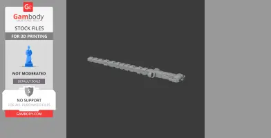 Electric Baton Alpha cyberpunk 2077 - Cosplay Prop STL