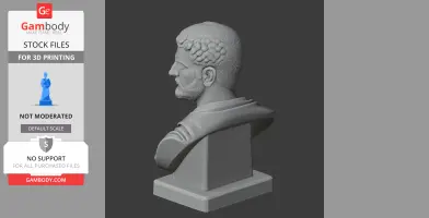 Caracalla Bust - Historical Warrior STL