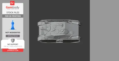 Brummbar tank - Tank Model STL