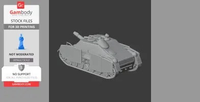 Brummbar tank - Tank Model STL