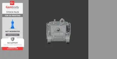 Brummbar tank - Tank Model STL
