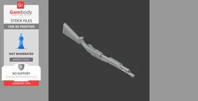 FN P-12 - Cosplay Prop STL
