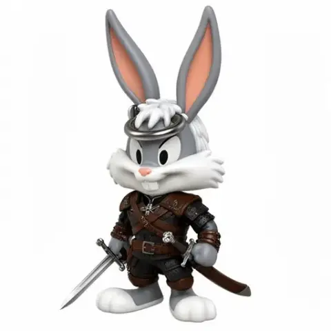 Bugs Bunny Witcher Ring Figure - Mashup Figure STL