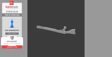 Franchi LAW-12 - Cosplay Prop STL