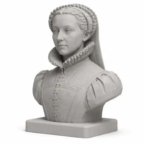 Catherine de Medici Bust - Historical Warrior STL