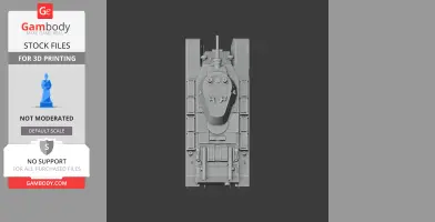 BT-7 tank - Tank Model STL