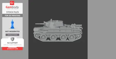 BT-7 tank - Tank Model STL