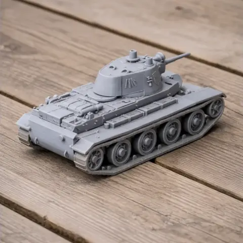 BT-7 tank - Tank Model STL