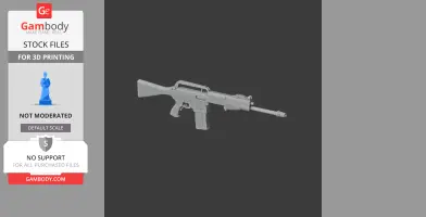 Franchi SPAS-15 - Cosplay Prop STL