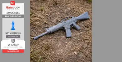 Franchi SPAS-15 - Cosplay Prop STL