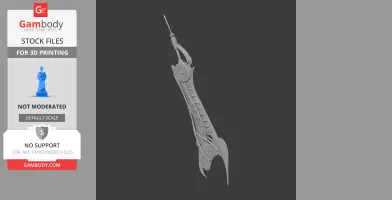 G Stalwart Lamorak Monster Hunter Wilds - Cosplay Prop STL