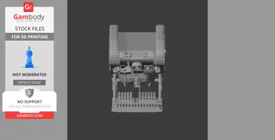 Calliope Sherman tank - Tank Model STL