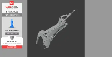 G Veldian Gladius I Monster Hunter Wilds - Cosplay Prop STL