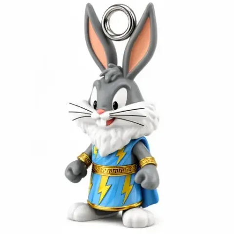 Bugs Bunny Zeus Ring Figure - Mashup Figure STL