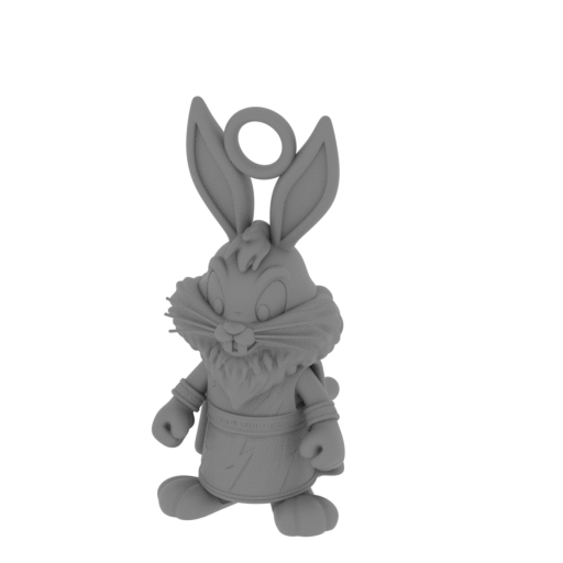 Bugs Bunny Zeus Ring Figure.stl