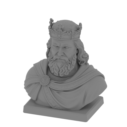 Charlemagne Bust.stl