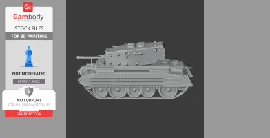 Cavalier tank - Tank Model STL