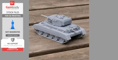 Cavalier tank - Tank Model STL