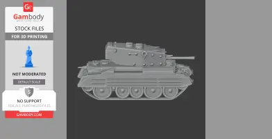 Cavalier tank - Tank Model STL