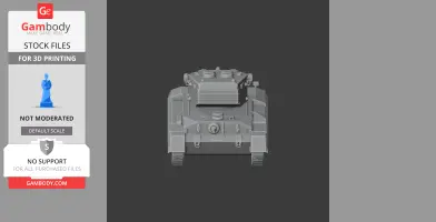 Cavalier tank - Tank Model STL