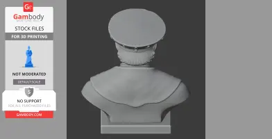 Charles V Bust - Historical Warrior STL