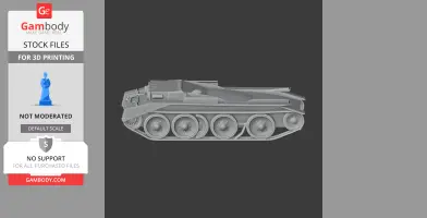 Centaur tank - Tank Model STL