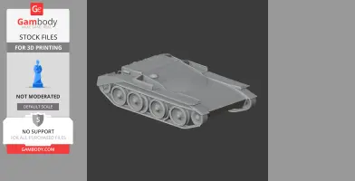 Centaur tank - Tank Model STL