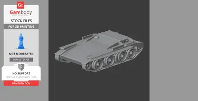 Centaur tank - Tank Model STL