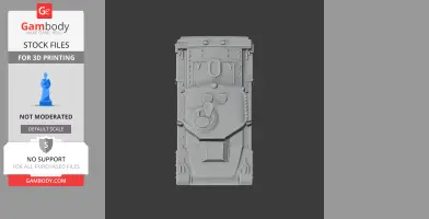 Challenger 1 tank - Tank Model STL