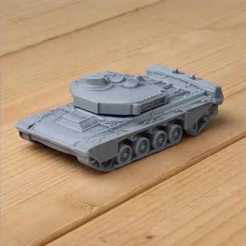 Challenger 1 tank - Tank Model STL